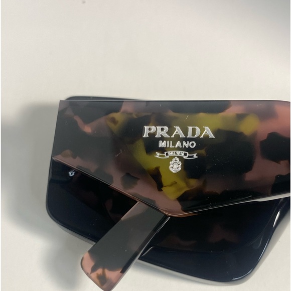 New - PRADA EYEWEAR PR 15YS SUNGLASSES
BLACK & PINK - Picture 11 of 16